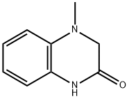 4-メチル-3,4-ジヒドロキノキサリン-2(1H)-オン 化学構造式