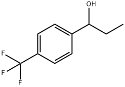 1-[4-(TRIFLUOROMETHYL)PHENYL]PROPAN-1-OL Struktur