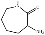 DL-ALPHA-AMINO-EPSILON-CAPROLACTAM Structure