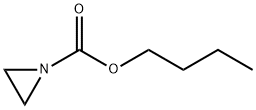 1-Aziridinecarboxylic acid butyl ester Structure