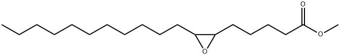 6,7-Epoxyoctadecanoic acid methyl ester Structure