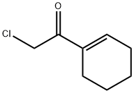 Ethanone, 2-chloro-1-(1-cyclohexen-1-yl)- (9CI) Struktur