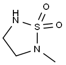 2-メチル-1,2,5-チアジアゾリジン1,1-ジオキシド 化学構造式