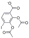 2-diacetoxyiodobenzoate Struktur