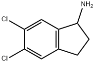 5,6-二氯-2,3-二氢-1H-茚-1-胺, 67120-42-7, 结构式