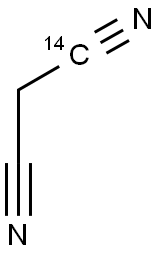 MALONONITRILE, [1-14C] Struktur