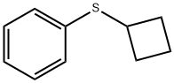 Cyclobutylphenylsulfide Struktur