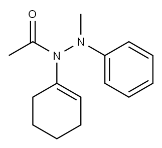 N1-(1-Cyclohexen-1-yl)-N2-methyl-N2-phenylacetohydrazide Structure