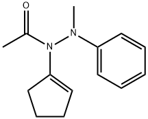 N1-(1-Cyclopenten-1-yl)-N2-methyl-N2-phenylacetohydrazide 结构式