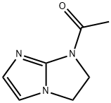 1H-Imidazo[1,2-a]imidazole, 1-acetyl-2,3-dihydro- (9CI) Struktur