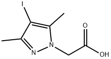 2-(4-iodo-3,5-dimethyl-1H-pyrazol-1-yl)acetic acid Structure