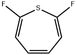 Thiepin, 2,7-difluoro- (9CI) Struktur