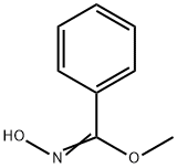 N-羟基苯甲亚胺酸甲酯,67160-14-9,结构式
