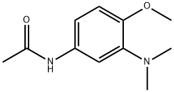 N-[3-(dimethylamino)-4-methoxyphenyl]acetamide Struktur