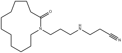 3-[[3-(2-Oxoazacyclotridecan-1-yl)propyl]amino]propanenitrile|
