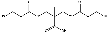 2,2-bis[(3-mercapto-1-oxopropoxy)methyl]propionic acid|