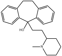 67195-30-6 10,11-Dihydro-5-[2-(1-methyl-2-piperidyl)ethyl]-5H-dibenzo[a,d]cyclohepten-5-ol