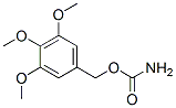 カルバミン酸3,4,5-トリメトキシベンジル 化学構造式