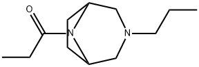 8-Propionyl-3-propyl-3,8-diazabicyclo[3.2.1]octane Structure