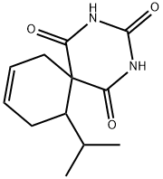 11-Isopropyl-2,4-diazaspiro[5.5]undec-8-ene-1,3,5-trione Structure