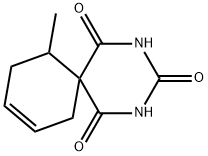 11-Methyl-2,4-diazaspiro[5.5]undec-8-ene-1,3,5-trione Struktur
