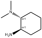 TRANS-N1,N1-ジメチルシクロヘキサン-1,2-ジアミン 化学構造式