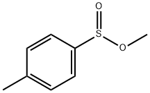 METHYL P-TOLUENESULFINATE Structure