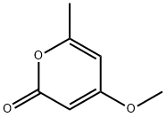 6-メチル-4-メトキシ-2H-ピラン-2-オン 化学構造式