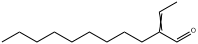 2-壬基巴豆醛,6720-16-7,结构式