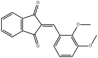 67200-95-7 2-(2,3-DIMETHOXYBENZYLIDENE)-1H-INDENE-1,3(2H)-DIONE