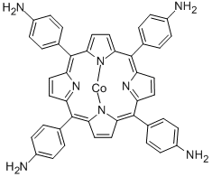 5,10,15,20-Tetrakis-(4-aminophenyl)-porphyrin-Co-(II) Structure