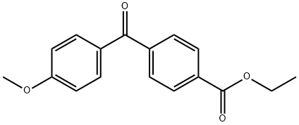 4-CARBOETHOXY-4'-METHOXYBENZOPHENONE Struktur