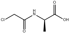 CHLOROACETYL-D-ALANINE Struktur