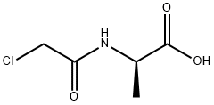 CHLOROACETYL-D-ALANINE Structure