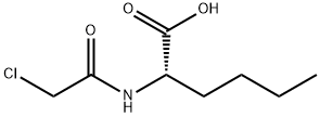 CHLOROACETYL-DL-NORLEUCINE Struktur