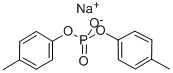 DI(P-TOLYL)PHOSPHORIC ACID SODIUM SALT,67206-72-8,结构式