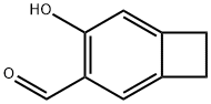 Bicyclo[4.2.0]octa-1,3,5-triene-3-carboxaldehyde, 4-hydroxy- (9CI) Struktur