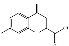 7-甲基-4-氧代-4H-色烯-2-羧酸,67214-11-3,结构式