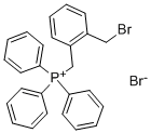 2-(BROMOMETHYL)BENZYLTRIPHENYLPHOSPHONIUM BROMIDE Struktur