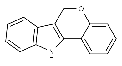 6,11-Dihydro[1]benzopyrano[4,3-b]indole Structure