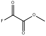 Fluoroformylformic acid methyl ester Struktur