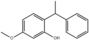 5-METHOXY-2-(1-PHENYL-ETHYL)-PHENOL 结构式