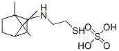 2-(2-Bornylamino)ethanethiol sulfate Struktur