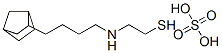 2-[[4-(2-Norbornyl)butyl]amino]ethanethiol sulfate Structure