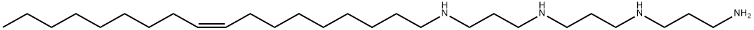 (Z)-N-(3-aminopropyl)-N'-[3-(9-octadecenylamino)propyl]propane-1,3-diamine Structure