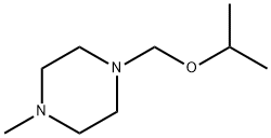 Piperazine, 1-methyl-4-[(1-methylethoxy)methyl]- (9CI) Struktur
