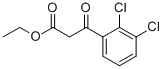 2,3-二氯苯甲酰乙酸乙酯, 672323-07-8, 结构式