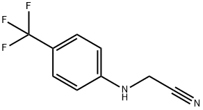 Acetonitrile, [[4-(trifluoromethyl)phenyl]amino]- (9CI) Struktur