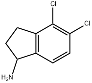 4,5-dichloro-1-aminioindan Struktur