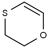 2H,4H-1,4-Oxathiin Struktur